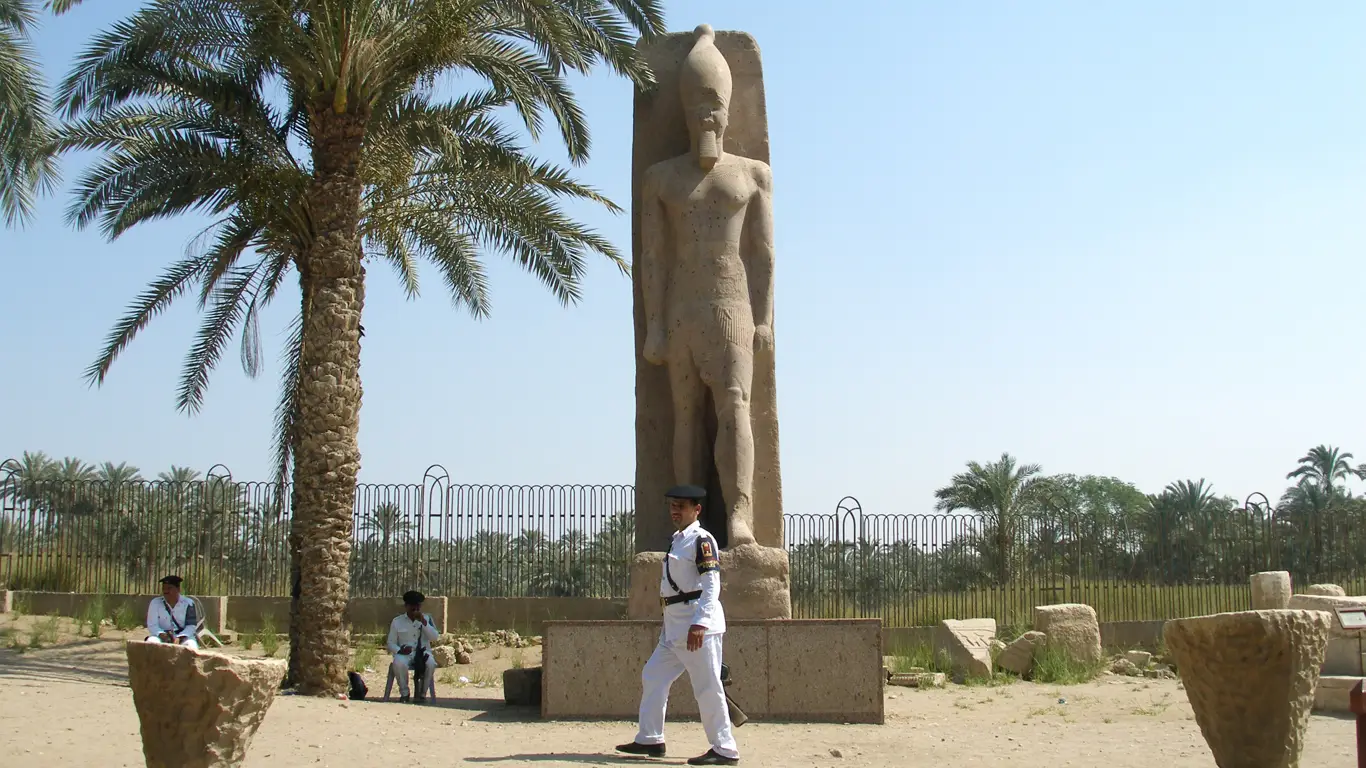 египет, люди, статуя