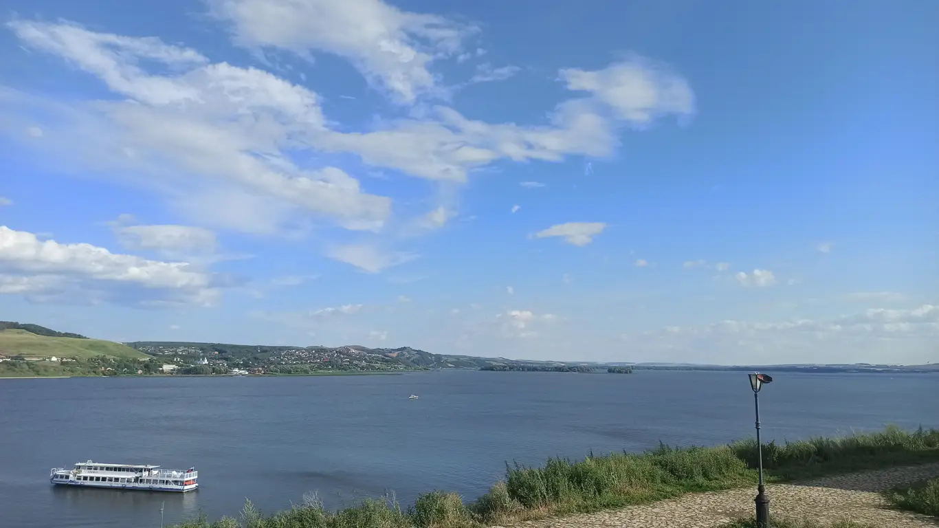 волга, река