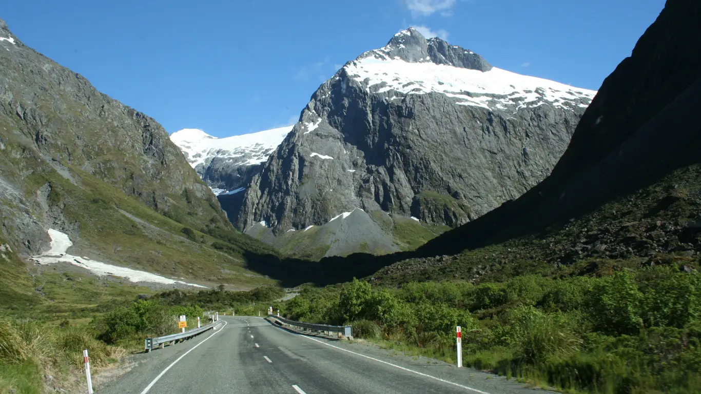 дорога, горы